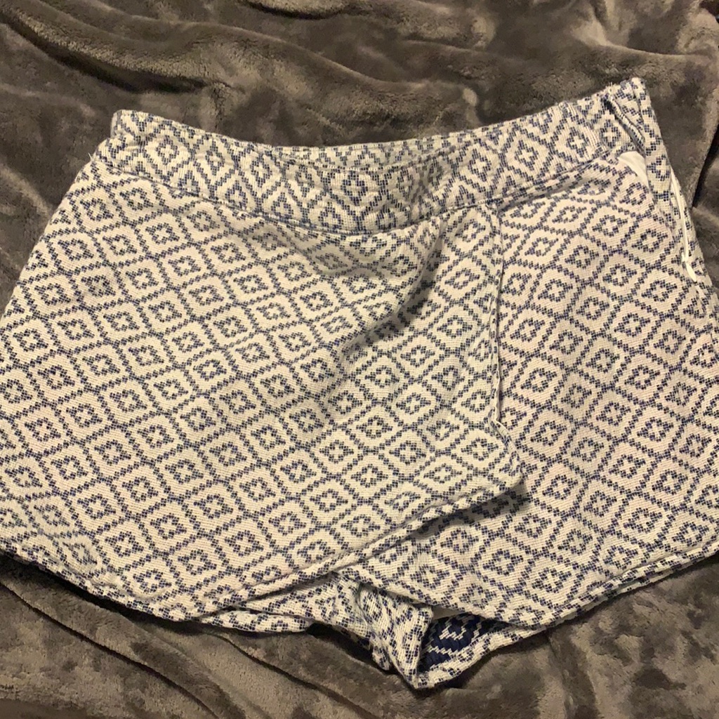 Patterned Skort - Worn Once